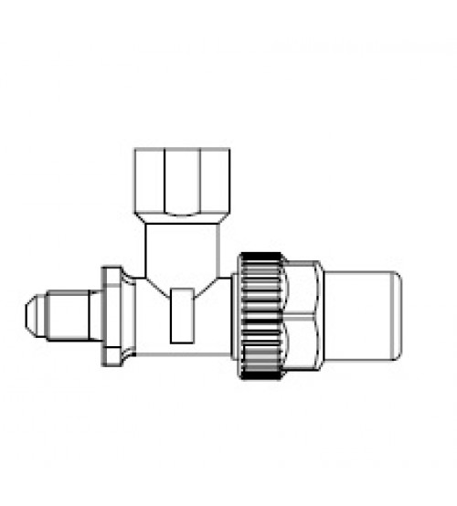 Вентиль типа Rotalock омедненный под пайку CASTEL 8320/21
